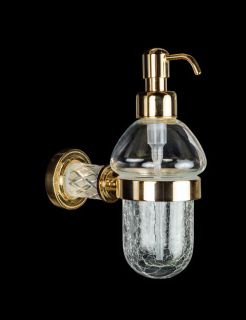 Дозатор Boheme Murano Crystal золото 10912-CRST-G